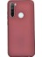 Xiaomi Redmi Note 8 Kılıf Premier Silikon Esnek Arka Koruma Mürdüm 1