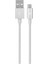 Micro USB Data ve Şarj Kablosu Gümüş 1