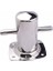 Krom Paslanmaz Baba T Modeli Tekli 60 mm 100X130X120 mm 1