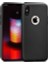 Apple iPhone XS Max 6.5 Kılıf Ultra Lüx Premier Lüx Silikon Kılıf - Siyah 1