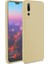Huawei P20 Pro Premier Silikon Kılıf - Gold 1