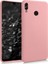 Samsung Galaxy M20 Kılıf Ultra Lüx Premier Lüx Silikon Kılıf - Rose Gold 1