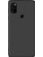 Samsung Galaxy M30s Kılıf Mat Premium Silikon Kılıf - Siyah + Cam Ekran Koruyucu 1