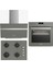 Ankastre Grion Tutku 3'lü Gri Cam Set (9542 Cdg Grion- P18 Ycg Grion - Ocd 606 5 Eg) 1