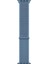 Apple Watch Özel Seri 38-40 mm 2-3-4-5-6-SE Uyumlu Spor Loop Dokuma Kordon - Mavi 1