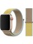Apple Watch Özel Seri 38-40 mm 2-3-4-5-6-SE Uyumlu Spor Loop Dokuma Kordon - Kahverengi 2