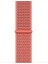 Apple Watch Özel Seri 42-44 mm 2-3-4-5-6-SE Uyumlu Spor Loop Dokuma Kordon - Somon 3