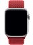 Apple Watch Özel Seri 42-44 mm 2-3-4-5-6-SE Uyumlu Spor Loop Dokuma Kordon - Kırmızı 5