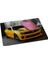 Sarı Spor Araba Mouse Pad 2