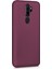 Oppo A9 2020 Mat Silikon Kılıf - Mor 1