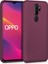 Oppo A9 2020 Mat Silikon Kılıf - Mor 2