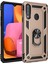 Samsung Galaxy A20s Kılıf Military Ring Holder - Gold 2