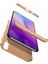 Samsung Galaxy A30S Kılıf Double Dip 360 Protective - Gold 3