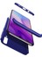 Samsung Galaxy A30S Kılıf Double Dip 360 Protective - Mavi 3