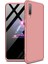 Samsung Galaxy A30S Kılıf Double Dip 360 Protective - Rose Gold 2