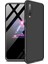 Samsung Galaxy A30S Kılıf Double Dip 360 Protective - Siyah 2