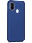 Samsung Galaxy M30s Mat Silikon Kılıf - Lacivert 1