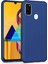Samsung Galaxy M30s Mat Silikon Kılıf - Lacivert 2