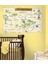 RoomMates RMK1502SLM Winnie The Pooh ve Arkadaşları 100 Aker Haritası Duvar Sticker 1