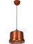 Retro,rustik,modern Mutfak,cafe,bar Üstü Için matt bakır Tekli Metal Sarkıt Avize ÇAP:20CM 1