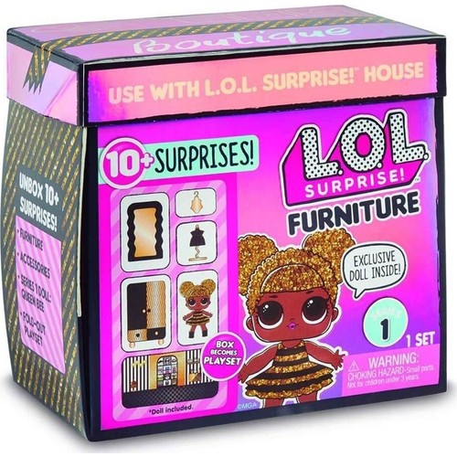 L.O.L Surprise LOL Bebek ve Mobilya Oyun Seti Boutique L.O.L Surprise LOL Bebek ve Mobilya Oyun Seti Boutique
