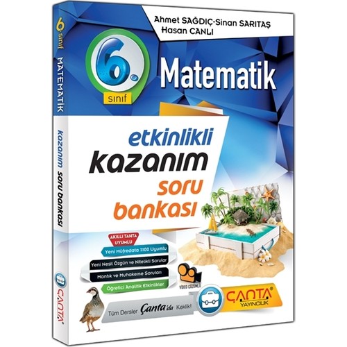 canta yayinlari 6 sinif matematik soru bankasi kitabi ve fiyati