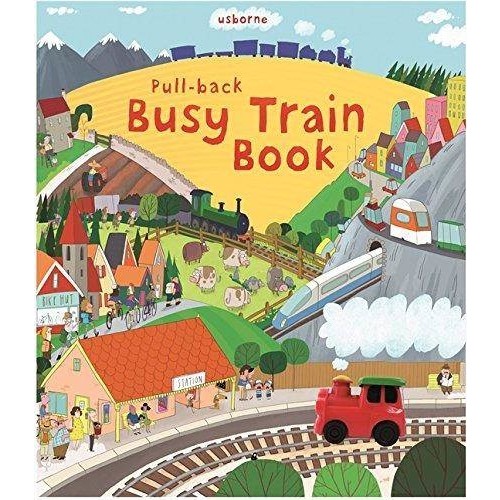 Usborne Pullback Busy Train Book Kitabı ve Fiyatı Hepsiburada