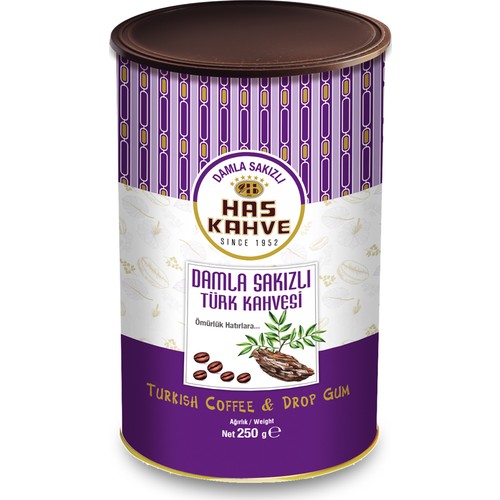 Has Kahve Damla Sakızlı Türk Kahvesi 250 gr Fiyatı