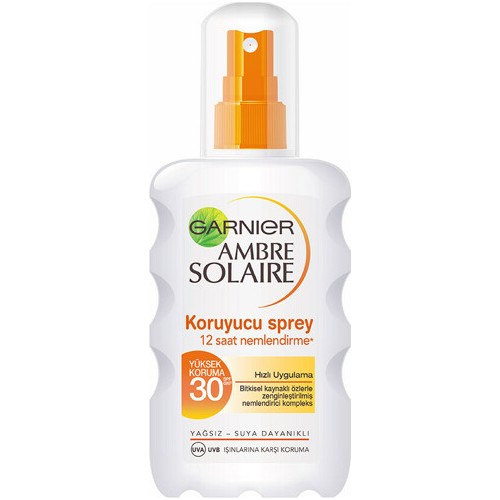 Garnier Ambre Solaire Güneş Sütü Sprey 30 Faktör 200 ml