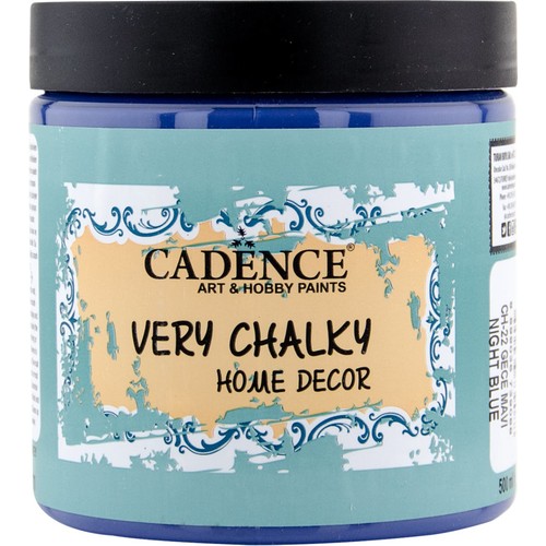 Cadence Very Chalky Mobilya Boyası 500 ml CH22 Gece Mavi Fiyatı