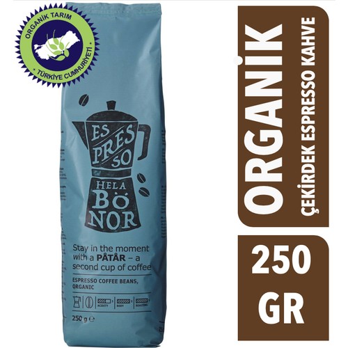 Patar Espresso Organik Kahve Çekirdeği 250 gr Fiyatı