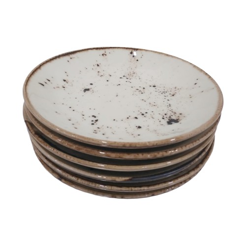 Tulu Porselen 6 Adet 19 cm Reaktif 46 Krem Pasta Tabağı Fiyatı