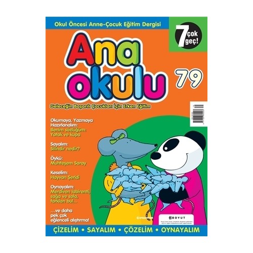 Anaokulu Sayi 79 Anne Cocuk Egitim Dergisi Fiyati