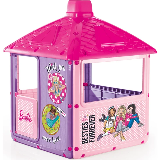 Barbie Büyük Oyun Evi; İç ve Dış Mekana Uygun 132cm Oyun Evi
