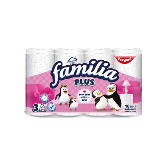 Familia Tuvalet Kağıdı Plus Güzel Evim Serisi 16'Lı