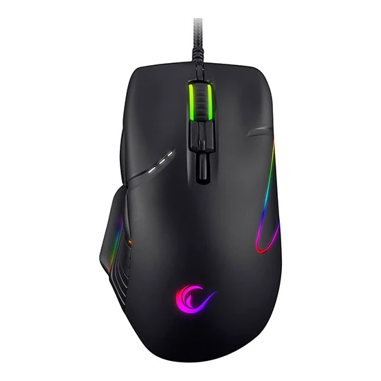 Rampage SMX-R19 Fighter 12400DPI RGB Oyuncu Mouse