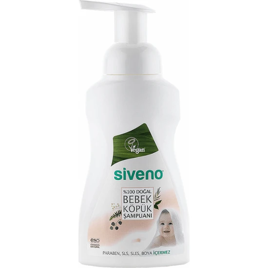 Siveno Bebek Köpük Şampuanı 250 ml