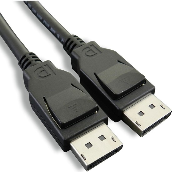 Paugge V1.2 Vesa DisplayPort Sertifikalı 21.60 Gbps Bandwith 5K 30Hz, 4K 60Hz, 2K 165Hz, 1080p 240Hz Destekli FreeSync G-Sync Displayport Kablo - CK01131B0EAE1M8