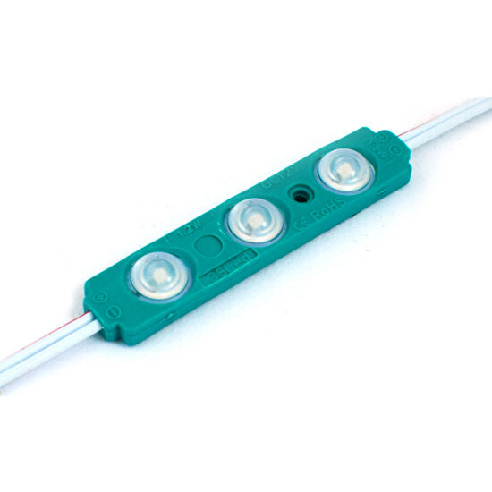 3sled Yeşil Mercekli 1.2W Enjeksiyon Modül LED