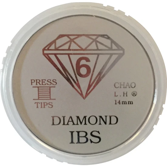 Ibs Diamond 6 Katmanlı Istaka Ucu 14 mm Orta Sertlikte (3 Adet)