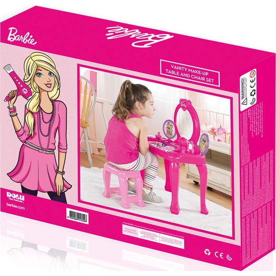 Barbie Ayaklı Makyaj Masası ve Sandalye Seti Fiyatı