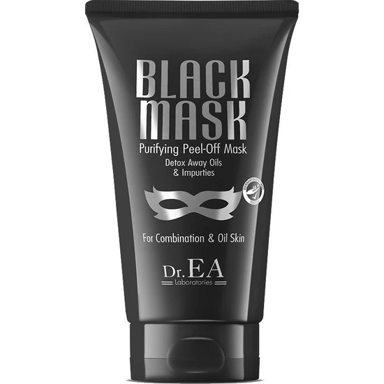 Dr. EA Soyulabilir Siyah Maske Siyah Nokta ve