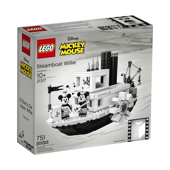 lego 21317 ideas steamboat willie