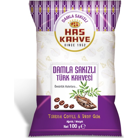 Has Kahve Damla Sakızlı Türk Kahvesi 100 gr Fiyatı