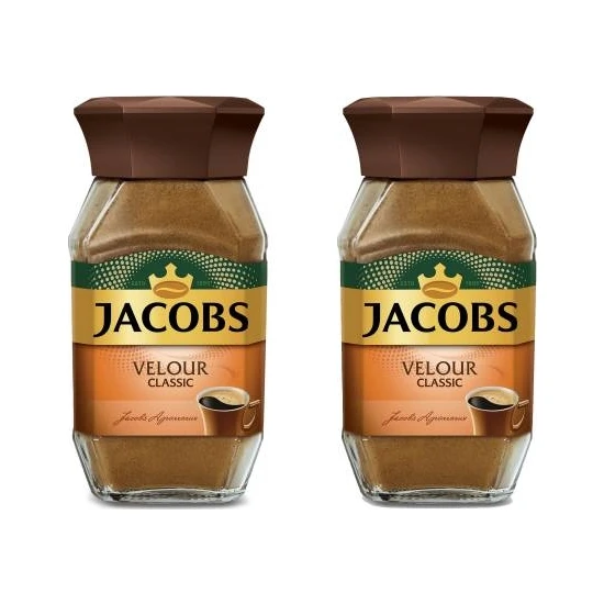 Jacobs Velour Classic Kahve 2'li 95 gr