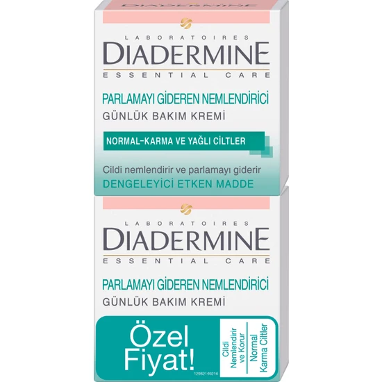 hepsiburada Diadermine Normal ve Karma Ciltler için Ne Mlendirici Bakım Kremi 2'li 50 Ml+50 Ml hepsiburada Diadermine Normal ve Karma Ciltler için Ne Mlendirici Bakım Kremi 2'li 50 Ml+50 Ml