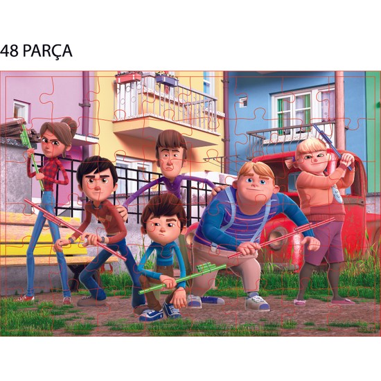 Adeland TRT Çocuk Rafadan Tayfa 2 In 1 Puzzle Fiyatı