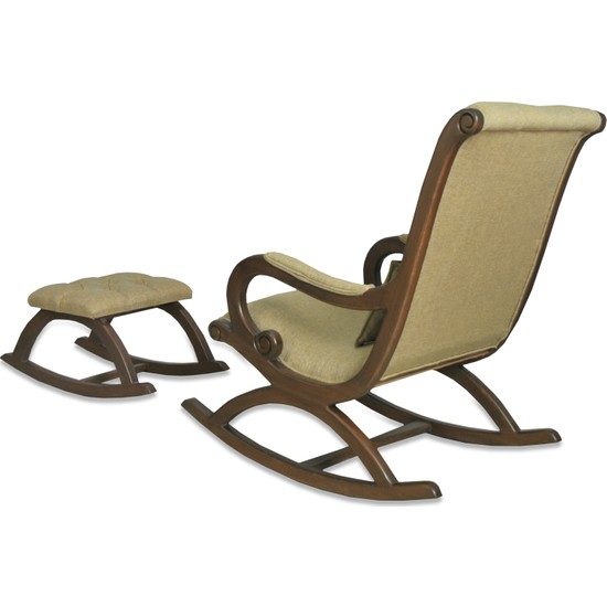 Asedia Teksas CevizSarı Rustik Sallanan Sandalye Fiyatı