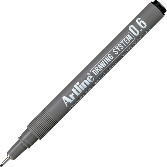 Artline Çizim Kalemi Drawing System 236 0.6 mm Siyah