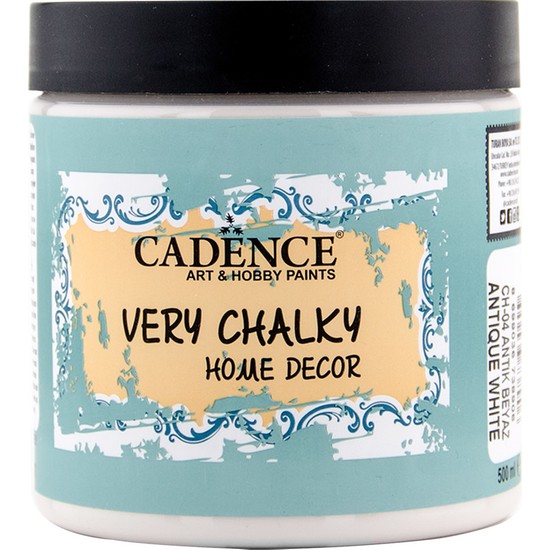 Cadence Very Chalky Mobilya Boyası 500 ml CH04 Antik Beyaz Fiyatı